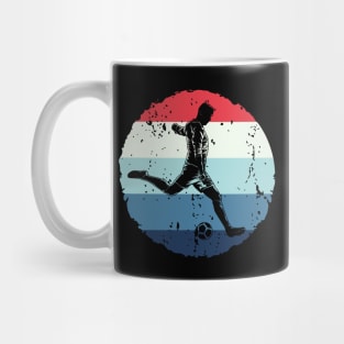 Retro Vintage Soccer Player Future Soccer Player Gift Mug